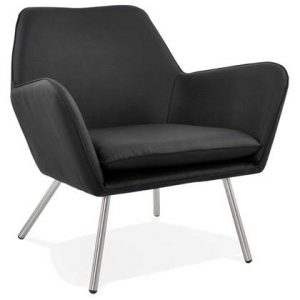 Fauteuil Bondy Living Zwart