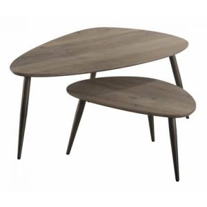 Salontafel Davidi Design Bruin