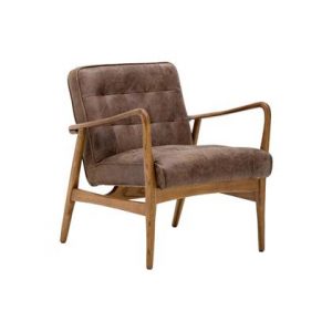 Fauteuil Goossens Bruin