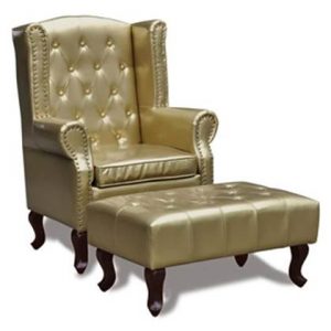 Fauteuil vidaXL Goud