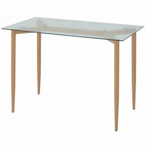 Eettafel vidaXL Bruin