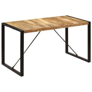 Eettafel vidaXL Bruin