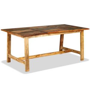 Eettafel vidaXL Bruin