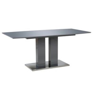 Eettafel vidaXL Grijs