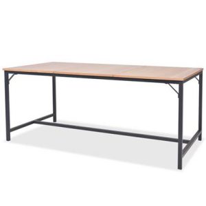 Eettafel vidaXL Bruin