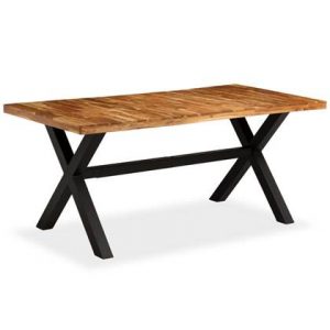 Eettafel vidaXL Bruin