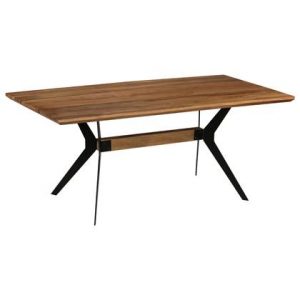 Eettafel vidaXL Bruin