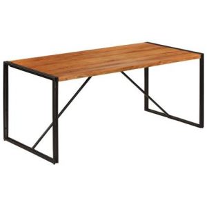 Eettafel vidaXL Bruin