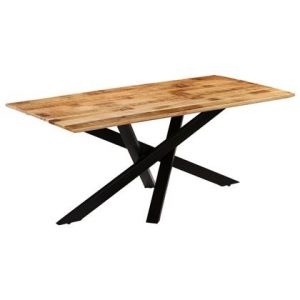 Eettafel vidaXL Bruin