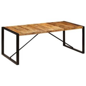 Eettafel vidaXL Bruin