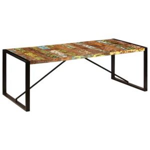 Eettafel vidaXL Multicolor