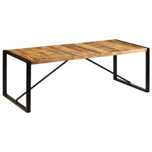 Eettafel vidaXL Bruin