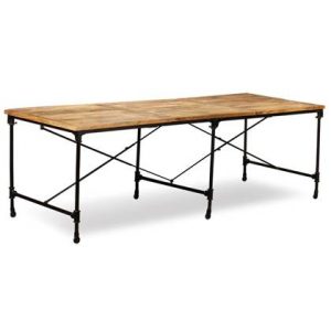 Eettafel vidaXL Bruin