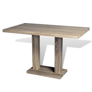 Eettafel vidaXL Bruin