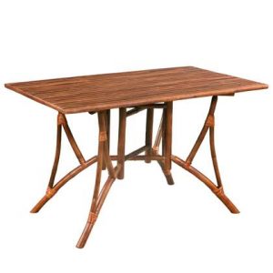 Eettafel vidaXL Bruin