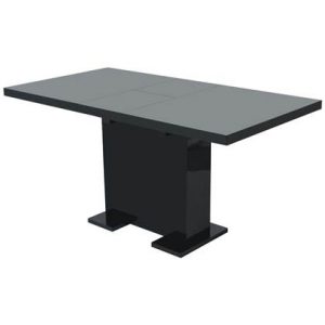 Eettafel vidaXL Zwart