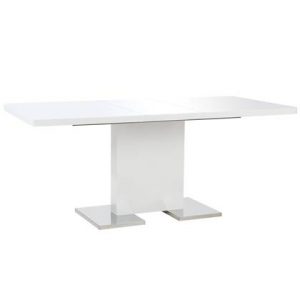 Eettafel vidaXL Wit