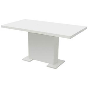 Eettafel vidaXL Wit