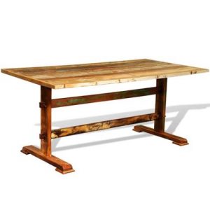 Eettafel vidaXL Bruin