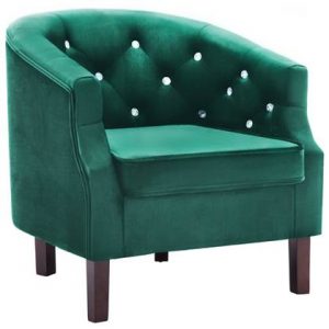 Fauteuil vidaXL Groen