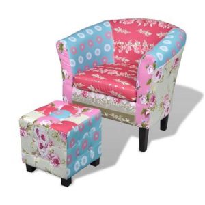 Fauteuil vidaXL Multicolor