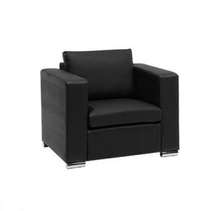 Fauteuil Beliani Zwart