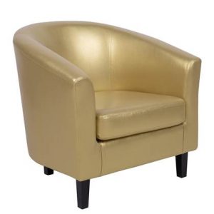 Fauteuil Beliani Goud