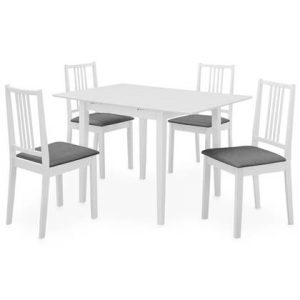 Eettafel vidaXL Wit