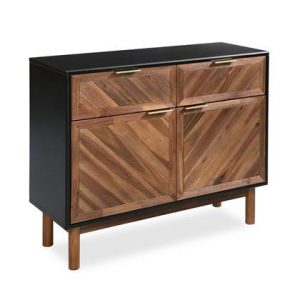 Dressoir vidaXL Zwart