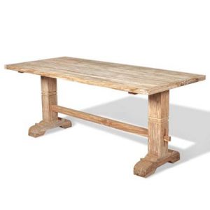 Eettafel vidaXL Bruin