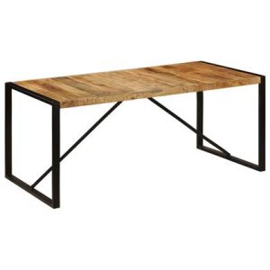 Eettafel vidaXL Bruin