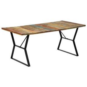 Eettafel vidaXL Bruin