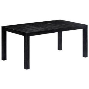 Eettafel vidaXL Zwart