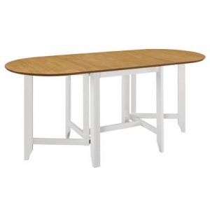 Eettafel vidaXL Wit