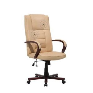 Bureaustoel Beliani Beige