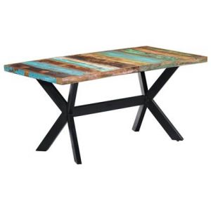 Eettafel vidaXL Multicolor