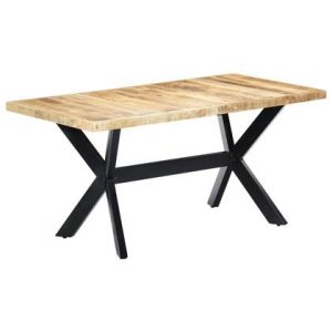 Eettafel vidaXL Bruin