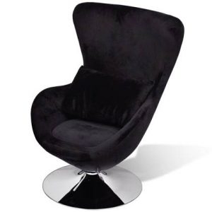 Fauteuil vidaXL Zwart