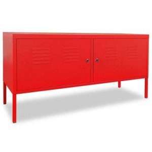 Tv-meubel vidaXL Rood