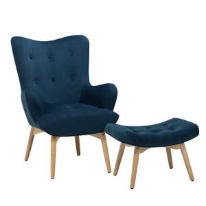 Fauteuil Beliani Blauw