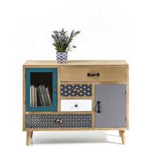 Dressoir Kare Design Multicolor