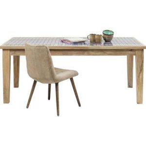 Eettafel Kare Design Blauw