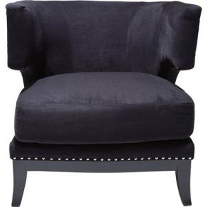 Fauteuil Kare Design Zwart