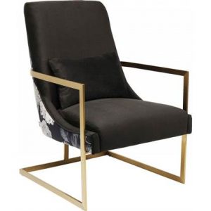 Fauteuil Kare Design Zwart