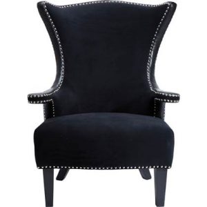 Fauteuil Kare Design Zwart