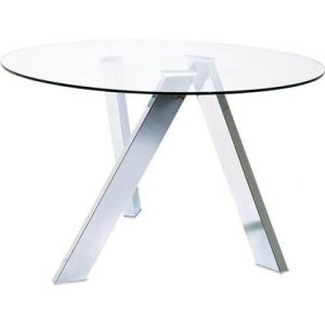 Eettafel Kare Design Zilver