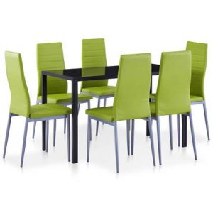 Eettafel vidaXL Groen