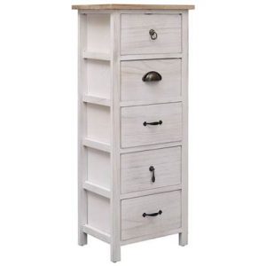 Dressoir vidaXL Wit