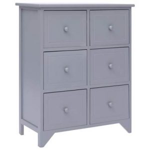 Dressoir vidaXL Grijs