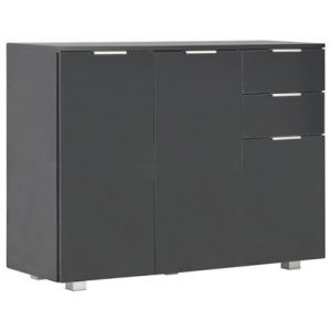 Dressoir vidaXL Zwart